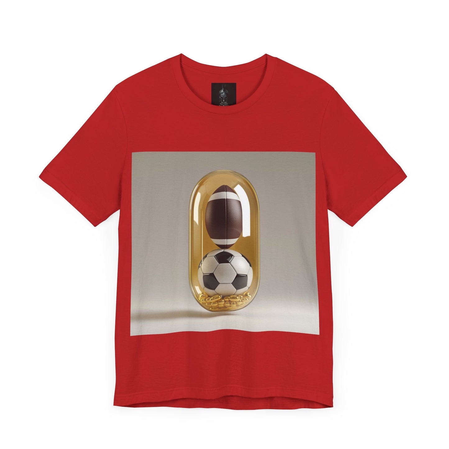 Football Pill Unisex Tee