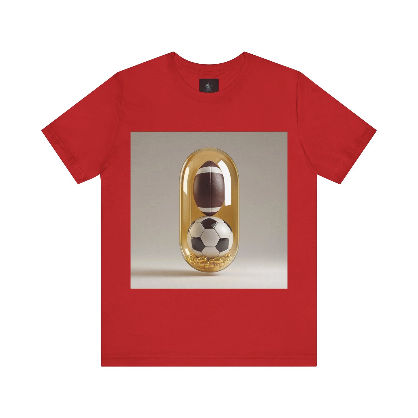 Football Pill Unisex Tee