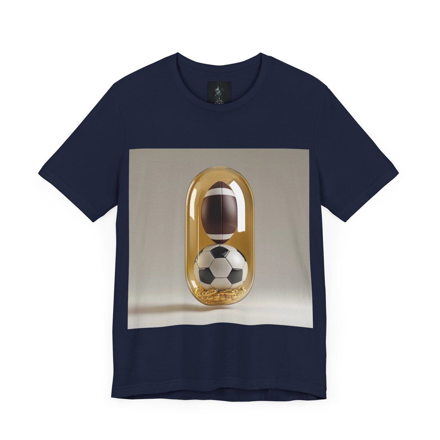 Football Pill Unisex Tee
